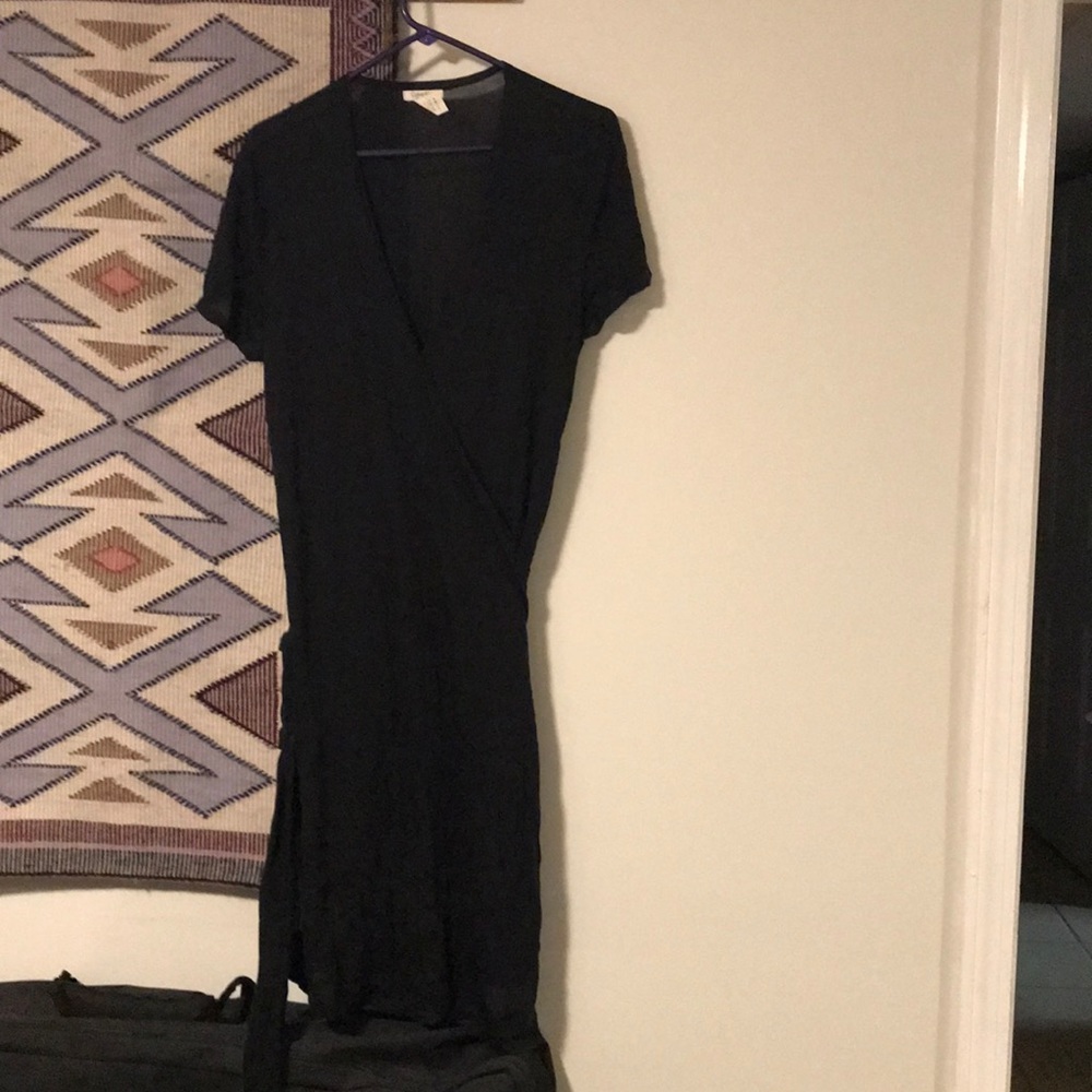 Light wraparound bathing suit cover up White